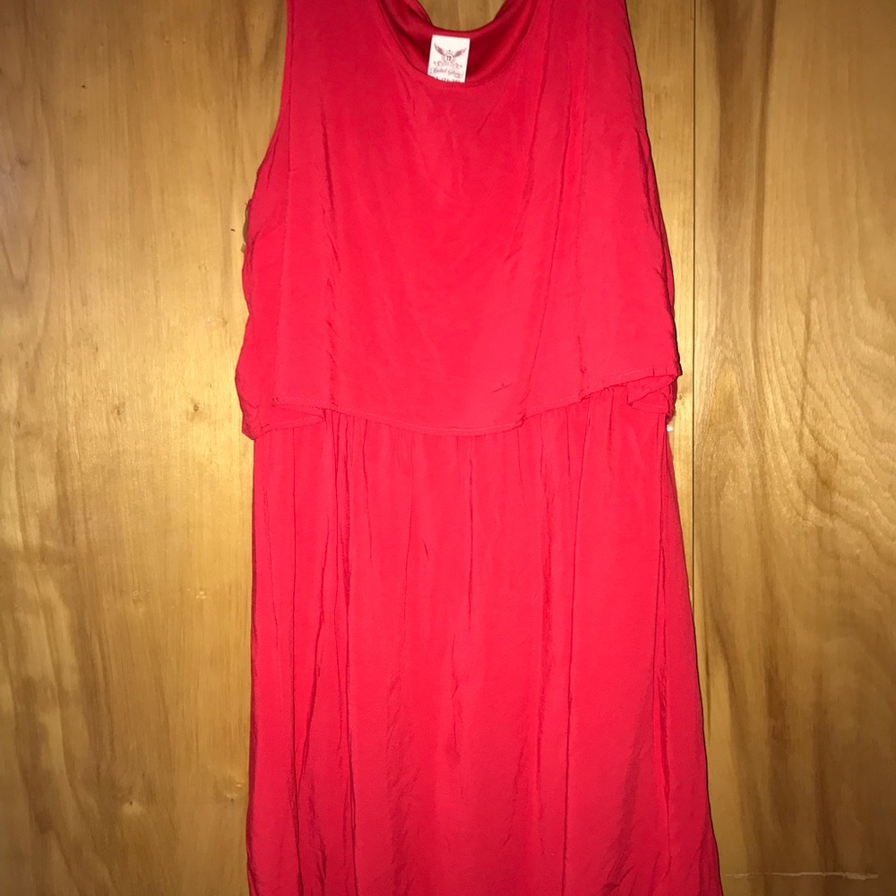 Red dress